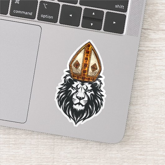 Paus Leo XIV, de eerste historische paus van Ameri Sticker (Detail)