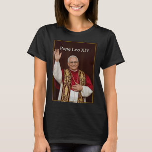 Paus Leo XIV - God zegene Paus Leo XIV Shirt