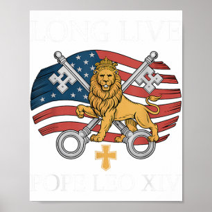 Paus Leo XIV - Lang leve paus Leo XIV Poster