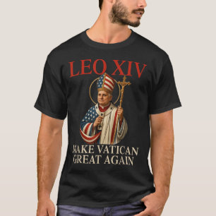 Paus Leo XIV maakt Vaticaan weer groot Katholiek T-shirt