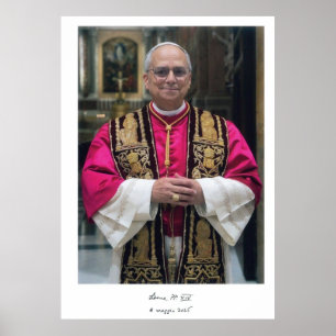 Paus Leo XIV Robert Francis Prevost Poster