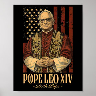 Paus Leo XIV Robert Francis Prevost Poster