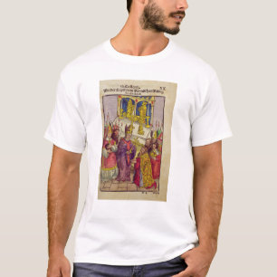 Paus Martin V geeft Sigismund symbolisch cadeau T-shirt