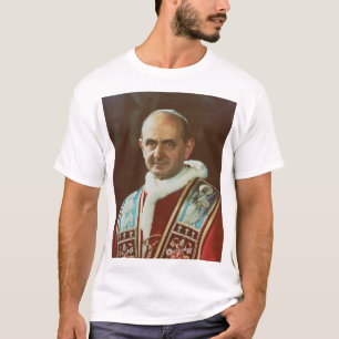 Paus Paulus VI Bisschop van Rome T-shirt