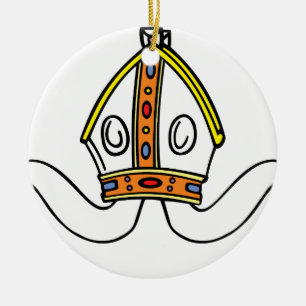 paus pet keramisch ornament