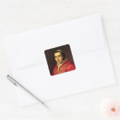 Paus Pius VII Vierkante Sticker (Envelop)
