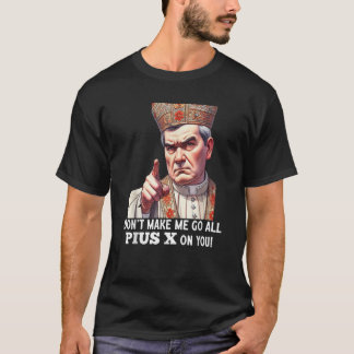 Paus Pius X Traditionele Latijnse Mis Katholieke K T-shirt