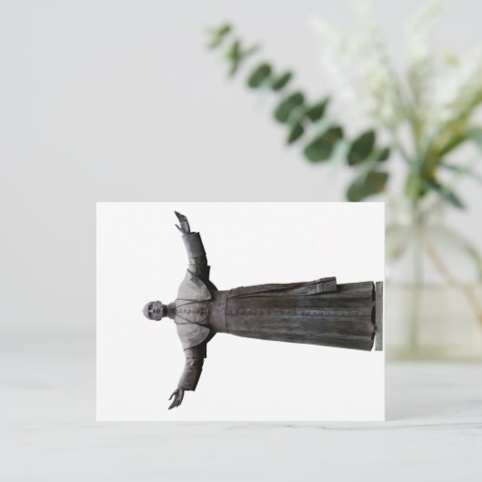 Paus Pius XII Briefkaart (Staand voorkant)