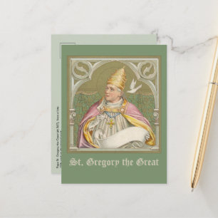 Paus St. Gregory the Great (M 067) Briefkaart
