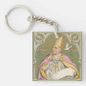 Paus St. Gregory the Great (M 067) Sleutelhanger (Voorkant)