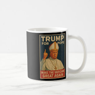 Paus Trump Grappig President Trump wil de N zijn Koffiemok