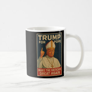 Paus Trump Grappig President Trump wil de N zijn Koffiemok