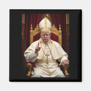 Paus Trump Grappig Trump President Trump Vaticaan Magneet