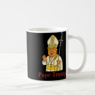 Paus Trump Grappig Trump Vaticaan Christelijk Retr Koffiemok