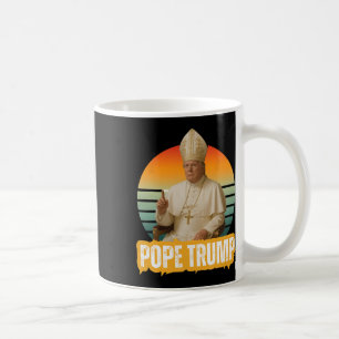 Paus Trump Grappig Trump Vaticaan Christelijk Retr Koffiemok