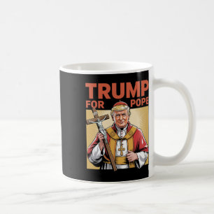 Paus Trump Grappige Trump Vaticaan Christelijke Re Koffiemok
