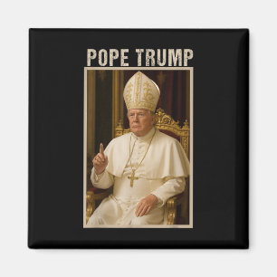 Paus Trump ,raar katholiek Trump-T-shirt Magneet