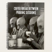 Pause café après des enlèvements d'Aliens (Devant)