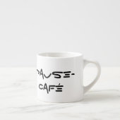 Pause-Café Espresso Cup Kop (Rechts)