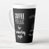 Pause Café – Grandes Idées – Tasse de Latte – Pers (Angle gauche)