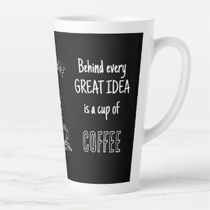 Pause Café – Grandes Idées – Tasse de Latte – Pers