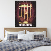 Pause carcérale - Toile enveloppée (Insitu(Chambre))