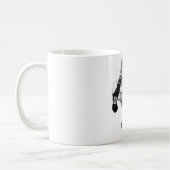 Pause d'eau Terrier Mélanger café Mug (Gauche)