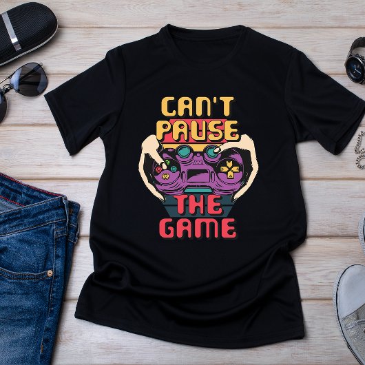 Pause impossible du jeu - Amusant T-Shirt Gamer