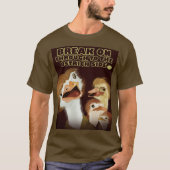 Pause jusqu'au T-shirt côté autruche (Devant)