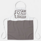 PAUSE PRAY PROCEED CHRISTELIJK SCHORT (Voorkant)