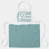 PAUSE PRAY PROCEED CHRISTELIJK SCHORT (Voorkant)