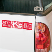 PAUSE PRAY-PROCES BUMPERSTICKER (Op Truck)