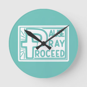 PAUSE PRAY-PROCES RONDE KLOK