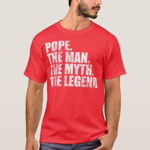 PausPaus Achternaam Paus achternaam Paus Familiena T-shirt