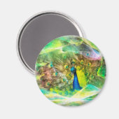 Pauw digitale schildering magneet (Voorkant / Achterkant)