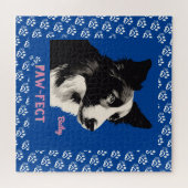 Pauw-effect puzzel legpuzzel (Horizontaal)