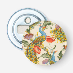  Pauw en Poppies illustraties Button Flesopener