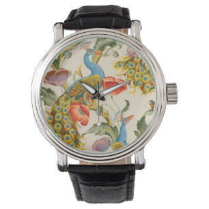 Pauw en Poppies illustraties Horloge