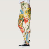 Pauw en Poppies illustraties Leggings (Links)