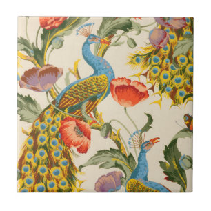  Pauw en Poppies illustraties Tegeltje