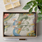 Pauw en Poppies illustraties Tissuepapier (Geschenk)