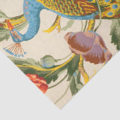 Pauw en Poppies illustraties Tissuepapier (Detail)