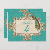  pauw & ets, Tafelnummer Kaart (Voorkant / Achterkant)