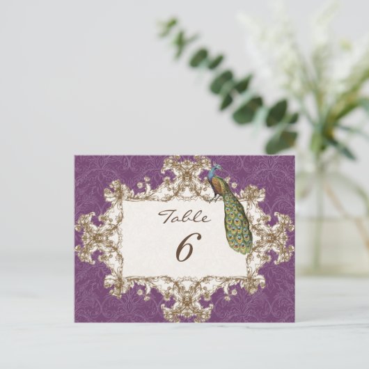 pauw & ets, Tafelnummer Kaart (Staand voorkant)