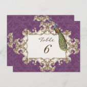  pauw & ets, Tafelnummer Kaart (Voorkant / Achterkant)