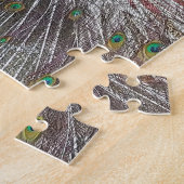 Pauw legpuzzel (Zijkant)