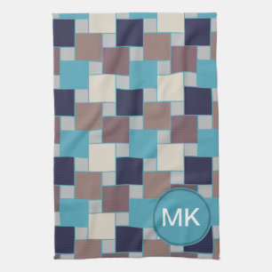 Pauw op het Strand Theedoek