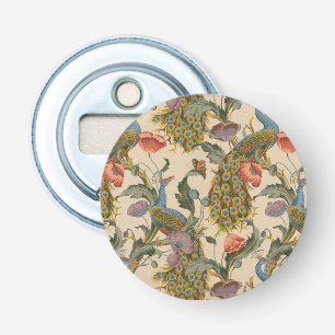  Pauw Patroon Kleurrijke Kunst Button Flesopener