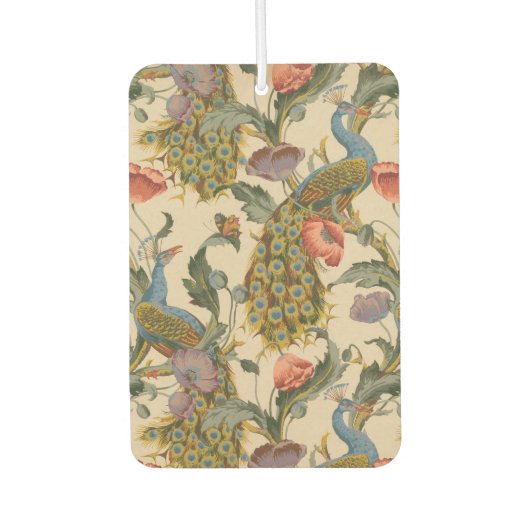 Pauw Patroon Kleurrijke Kunst Luchtverfrisser (Voorkant)