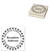 Pauw Print Address Stempel (Gestempeld)